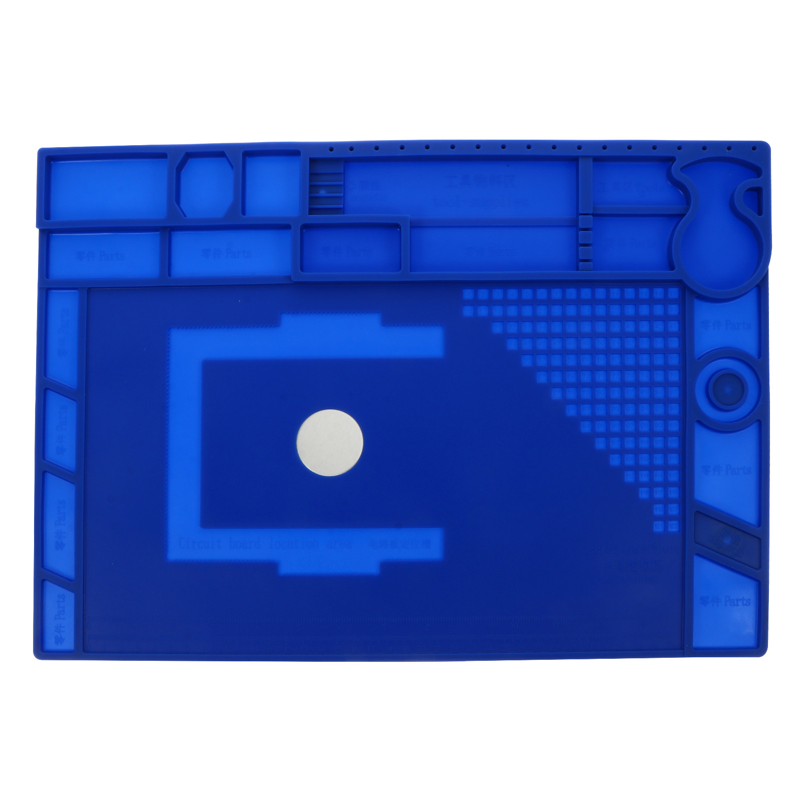 Electronics Repair Technician - Large Silicone Electronics Repair Mat Magnetic