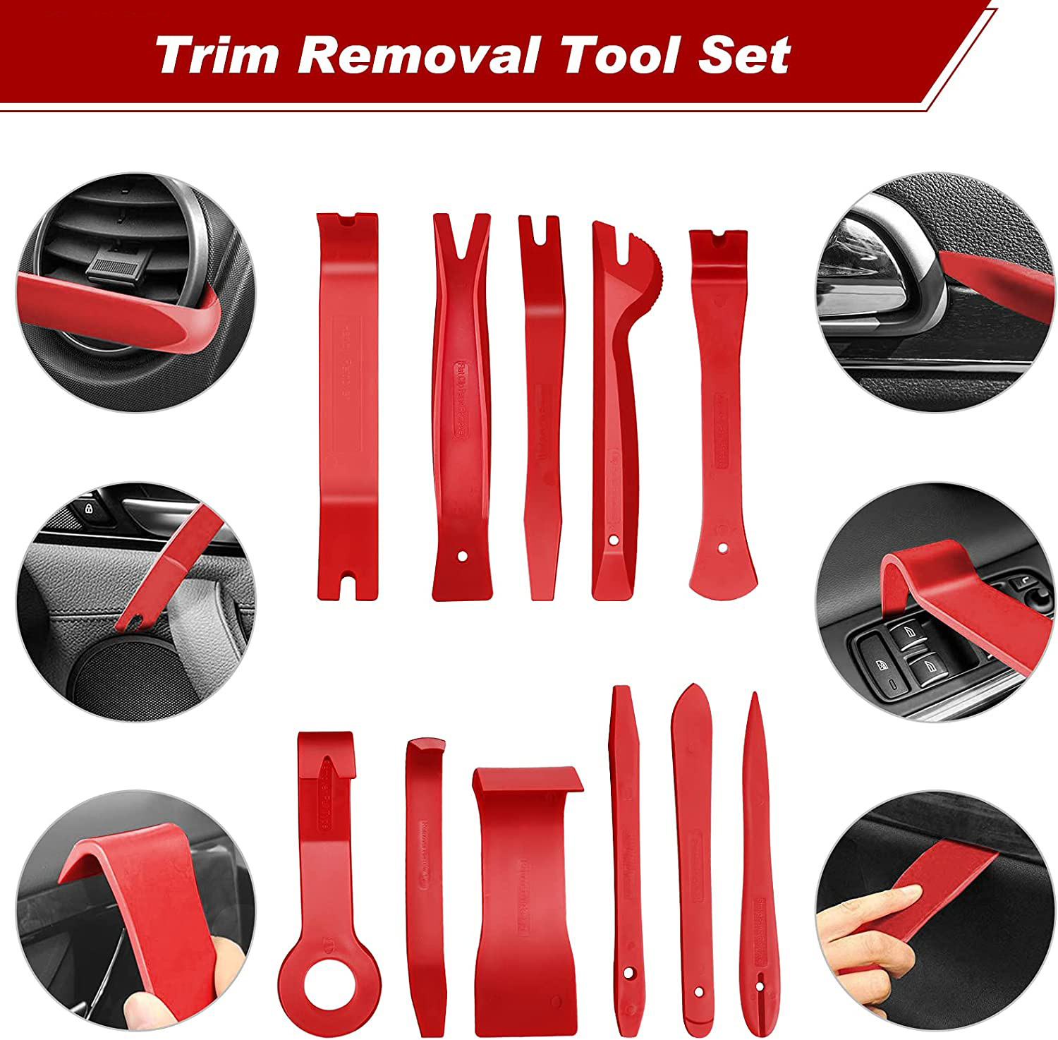 Nội Thất Ô Tô Tháo Lắp Bộ Xe Ô - đánh giá và giá Spudger Plastic Set