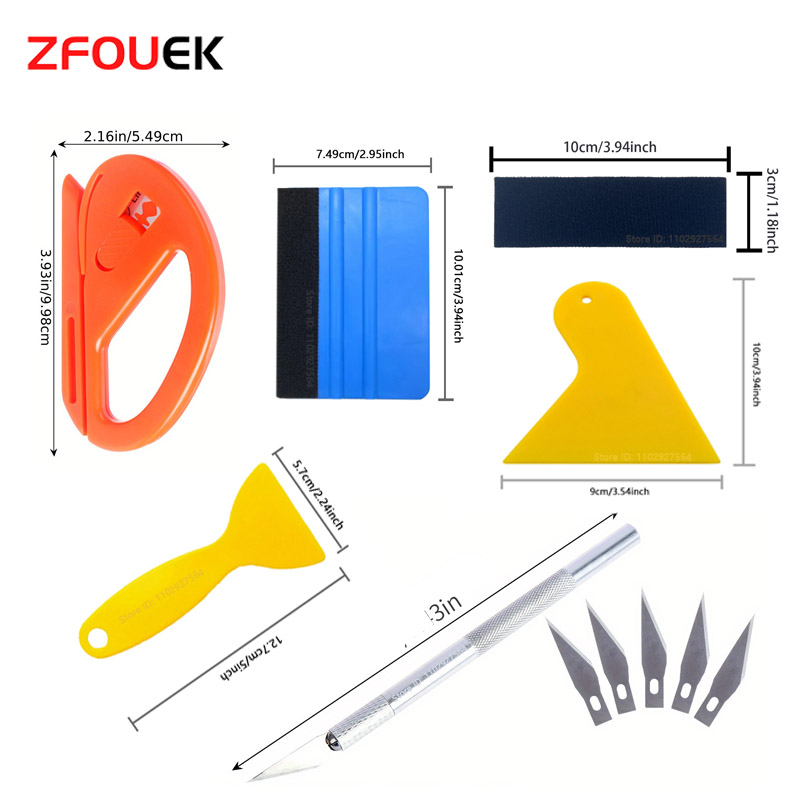 Car Film Wrap Tool Kit Vinyl S - đánh giá và giá Spudger Plastic Set